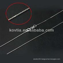 Promotion thin jewelry 925 sterling silver chain
